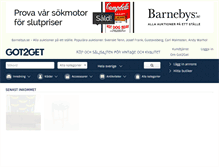 Tablet Screenshot of got2get.se